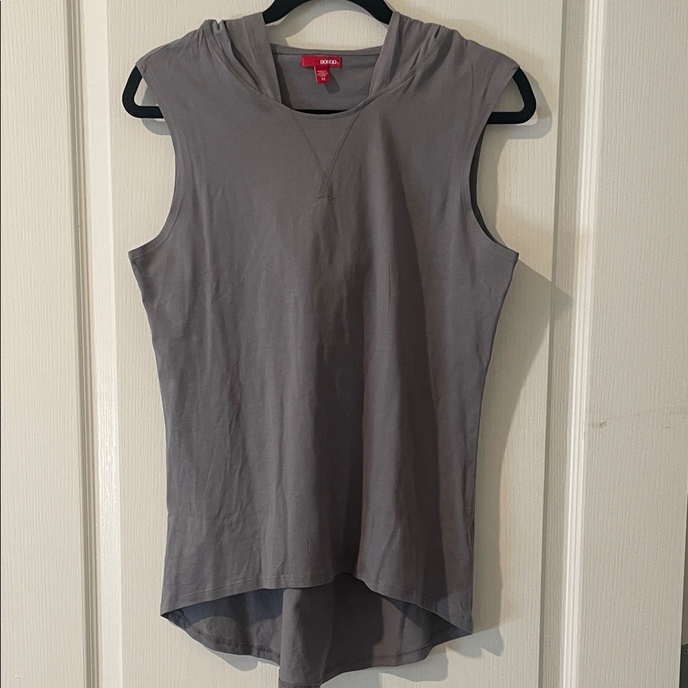 BONGO Charcoal Sleeveless Muscle Tee